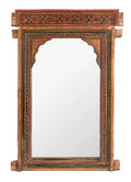 Painted Mirror From Bikaner
