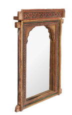 Painted Mirror From Bikaner